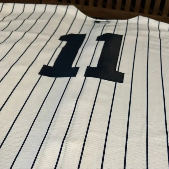 Nike Authentic Pinstripe New York Yankees Anthony Volpe #11 Jersey Men’s Sz: XL